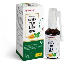 Xịt họng xuyên tâm liên OPC Xịt họng xuyên tâm liên OPC