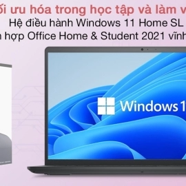 Laptop Dell Inspiron 15 3511 i3 1115G4/4GB/256GB/Office H&S/Win11 (P112F001CBL)