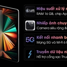 Máy tính bảng iPad Pro M1 11 inch WiFi Cellular 1TB (2021) Máy tính bảng iPad Pro M1 11 inch WiFi Cellular 1TB (2021)