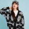 Áo Cardigan MLB Argyle Monogram New York Yankees 3AKCY0224-50BKS Màu Đen Xám Size M Áo Cardigan MLB Argyle Monogram New York Yankees 3AKCY0224-50BKS Màu Đen Xám Size M
