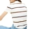 Áo Polo Lacoste Ecru À Rayures Femme PF3920 51 70V Trắng Phối Màu Size 32 Áo Polo Lacoste Ecru À Rayures Femme PF3920 51 70V Trắng Phối Màu Size 32