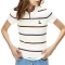 Áo Polo Lacoste Ecru À Rayures Femme PF3920 51 70V Trắng Phối Màu Size 32 Áo Polo Lacoste Ecru À Rayures Femme PF3920 51 70V Trắng Phối Màu Size 32