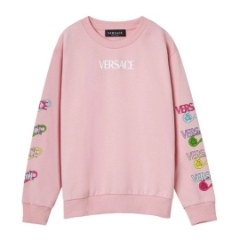 Áo Nỉ Versace Safety Pin Pink 1006742 1A04697 2PB70 Màu Hồng