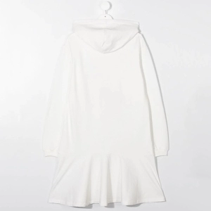 Váy Moschino Dress With Toy And Logo Graphic Cloud HDV097 LDA16 Màu Trắng