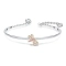 Vòng Đeo Tay Swarovski Eternal Flower Bracelet 5518138 Màu Hồng