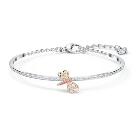 Vòng Đeo Tay Swarovski Eternal Flower Bracelet 5518138 Màu Hồng